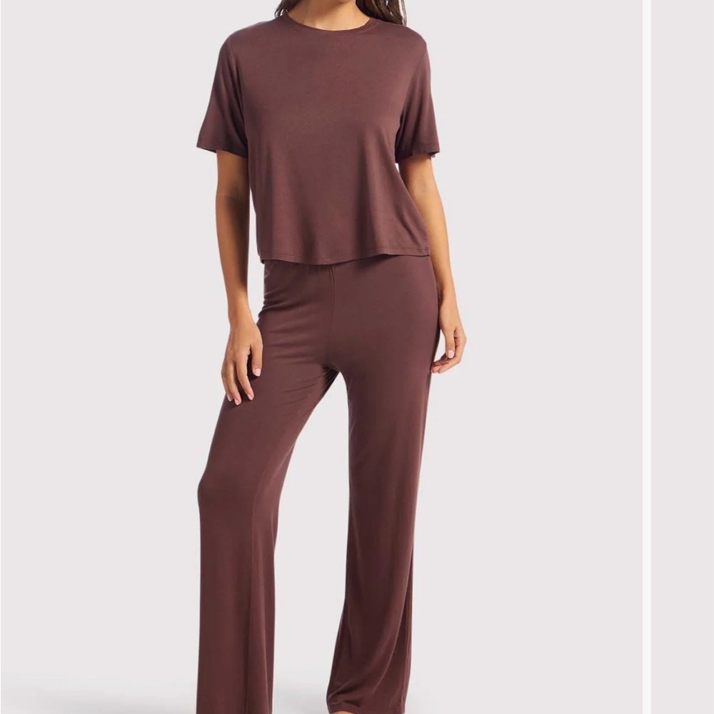 Nuuds Brown pajama set size L Long